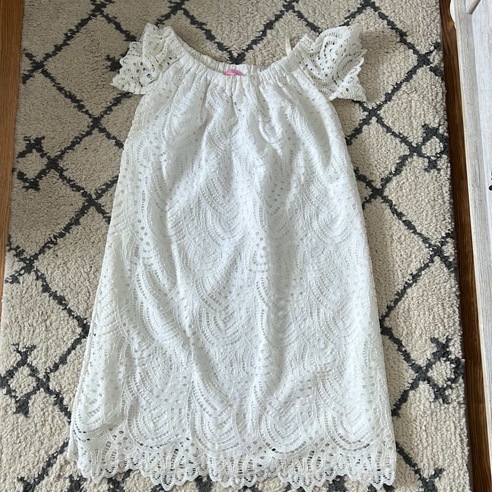 Lilly Pulitzer off the shoulder dress